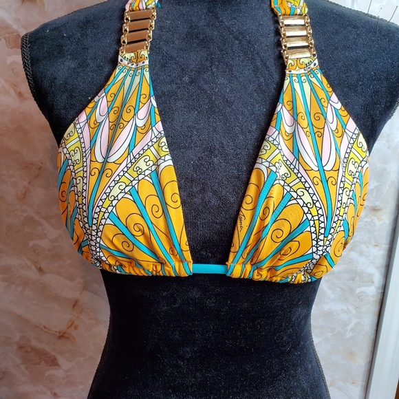 Women's multi color Bikini set Size Large - Picture 5 of 8